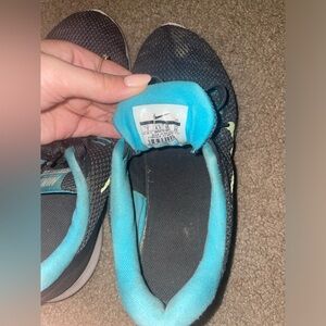 Nike knit running shoe